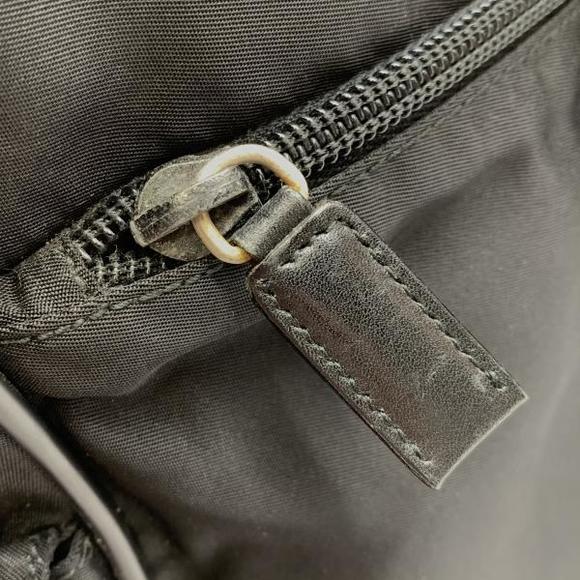 Prada Canvas Mini Shoulder Bag Ivory White - Picture 5 of 10